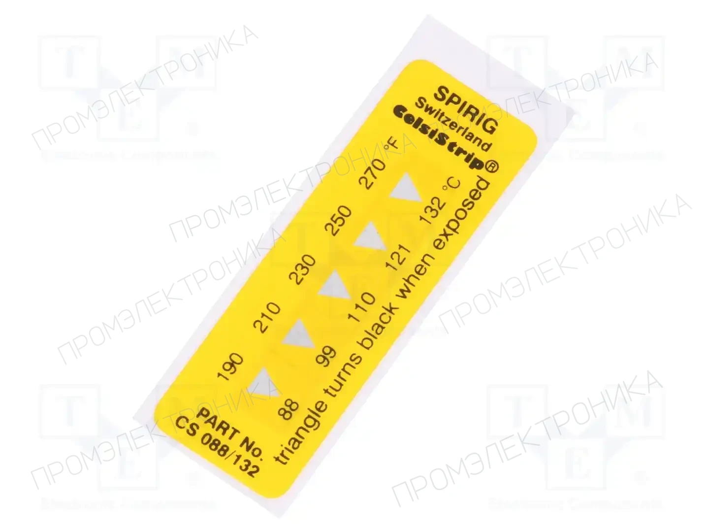 SPIRIG CS-088/132 — Термоиндикаторные этикетки