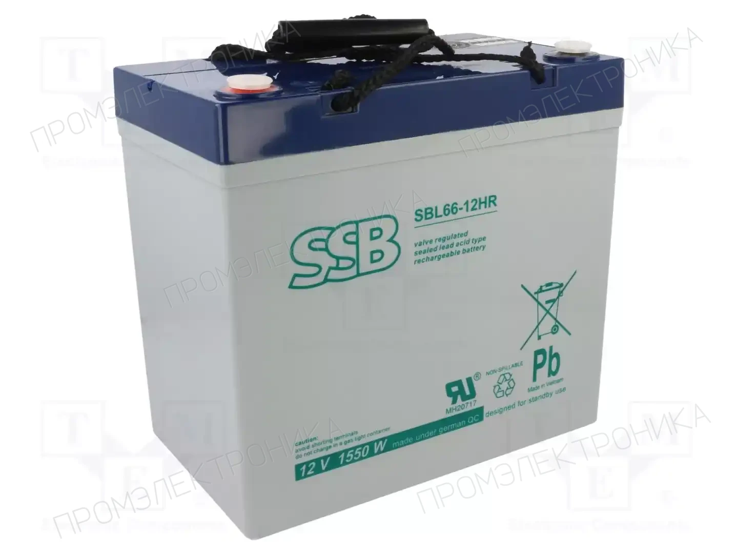SSB SBL 66-12HR V0 — Аккумуляторы кислотные