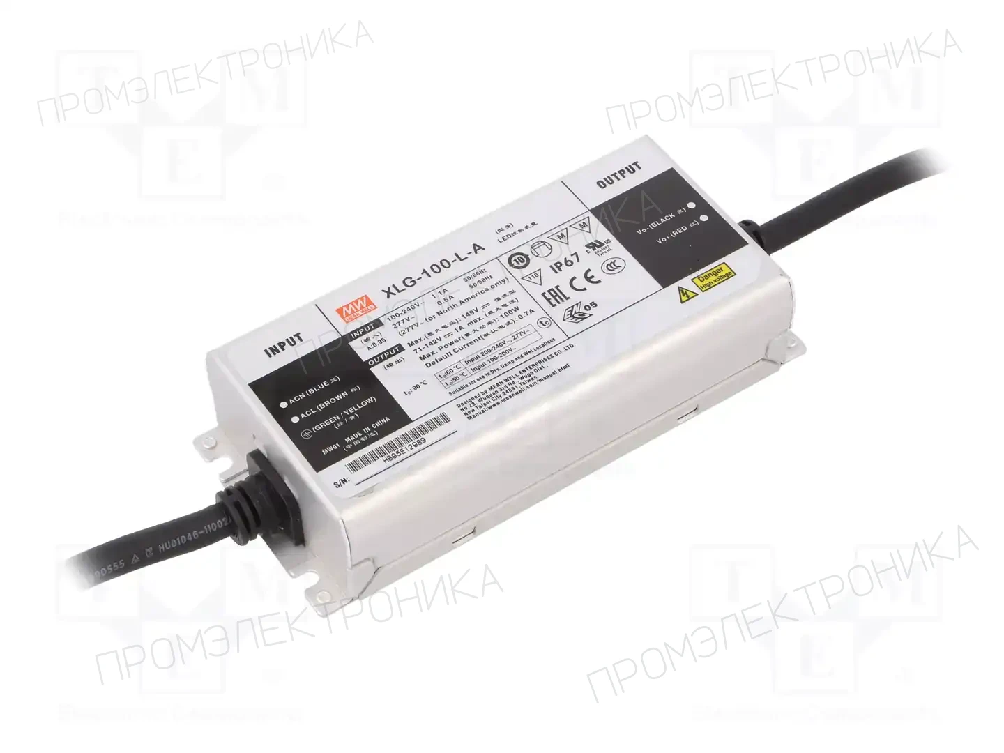 MEAN WELL XLG-100-L-A — Блоки питания для LED