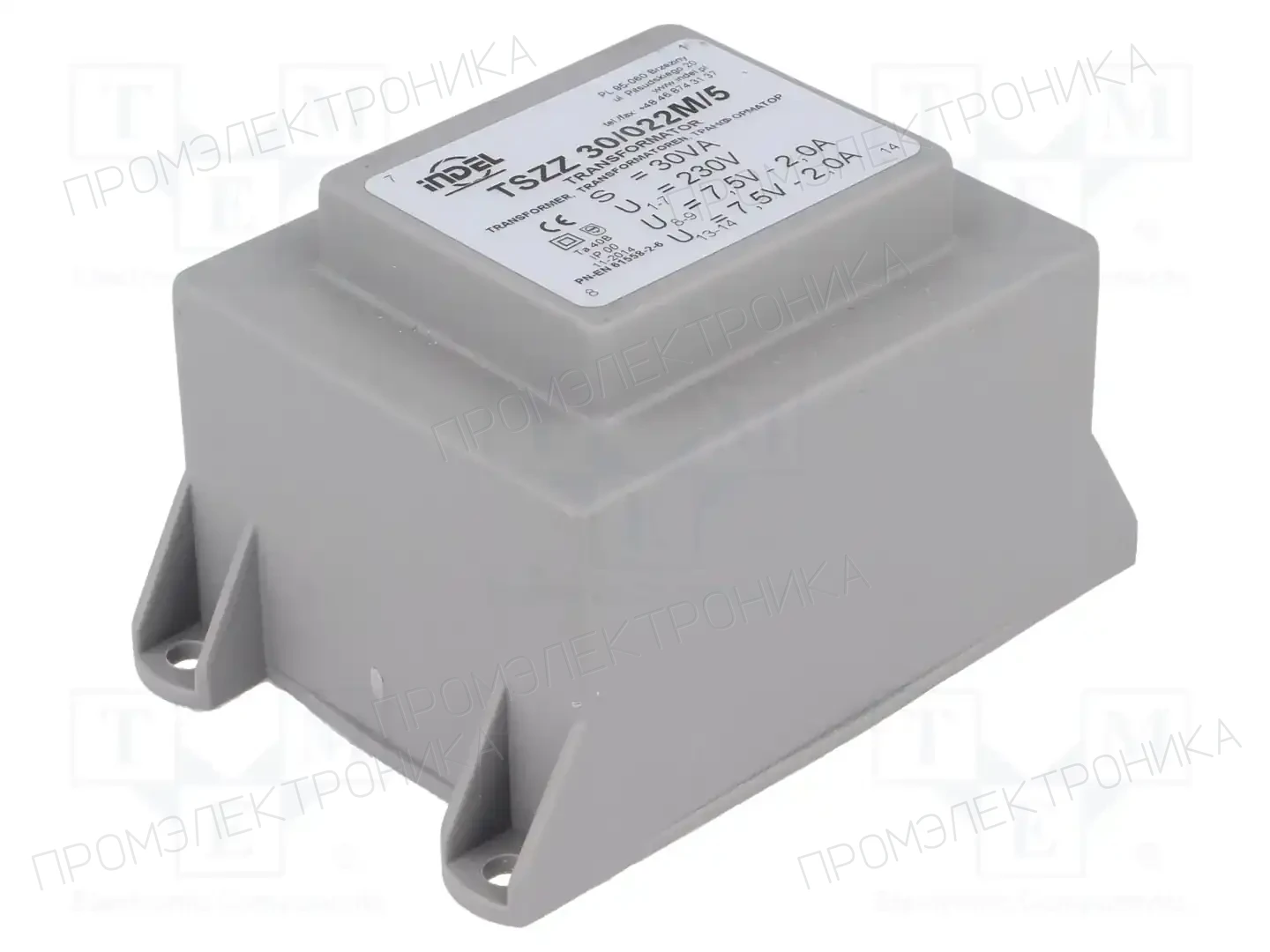INDEL TSZZ30/022M/5 — Трансформаторы PCB