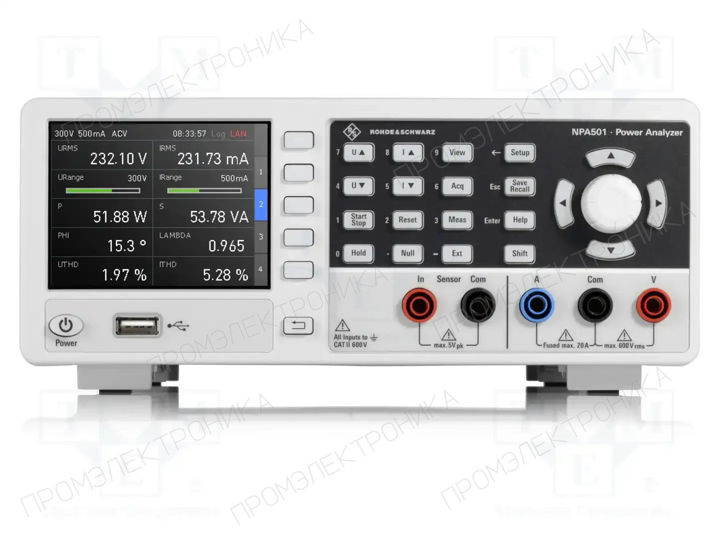 ROHDE & SCHWARZ NPA501-G — Измерители и анализаторы мощности