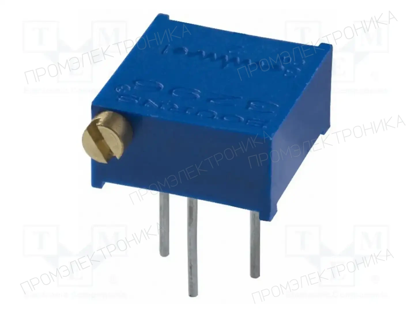 BOURNS 3296P-1-102LF — Потенциометры THT многооборотные 3/8 дм