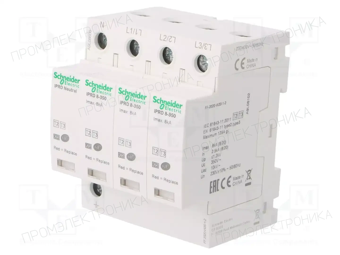 SCHNEIDER ELECTRIC A9L08600 — Ограничители перенапряжения