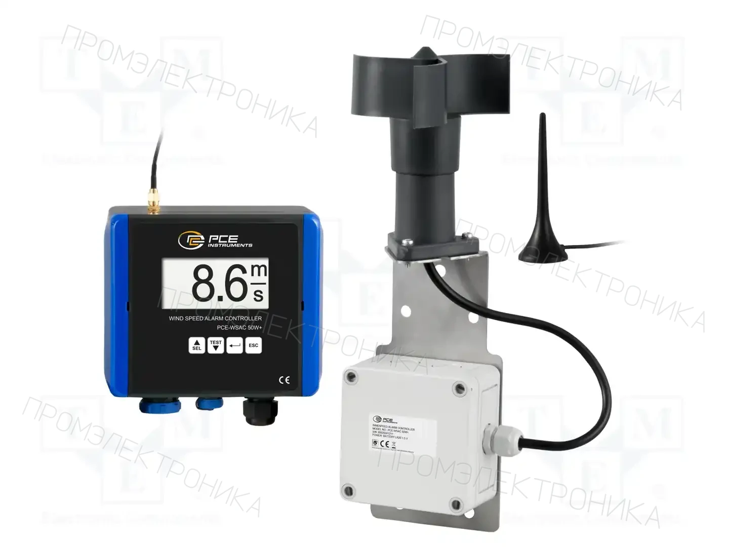 PCE INSTRUMENTS PCE-WSAC 50W+ 230 — Анемометры и термоанемометры