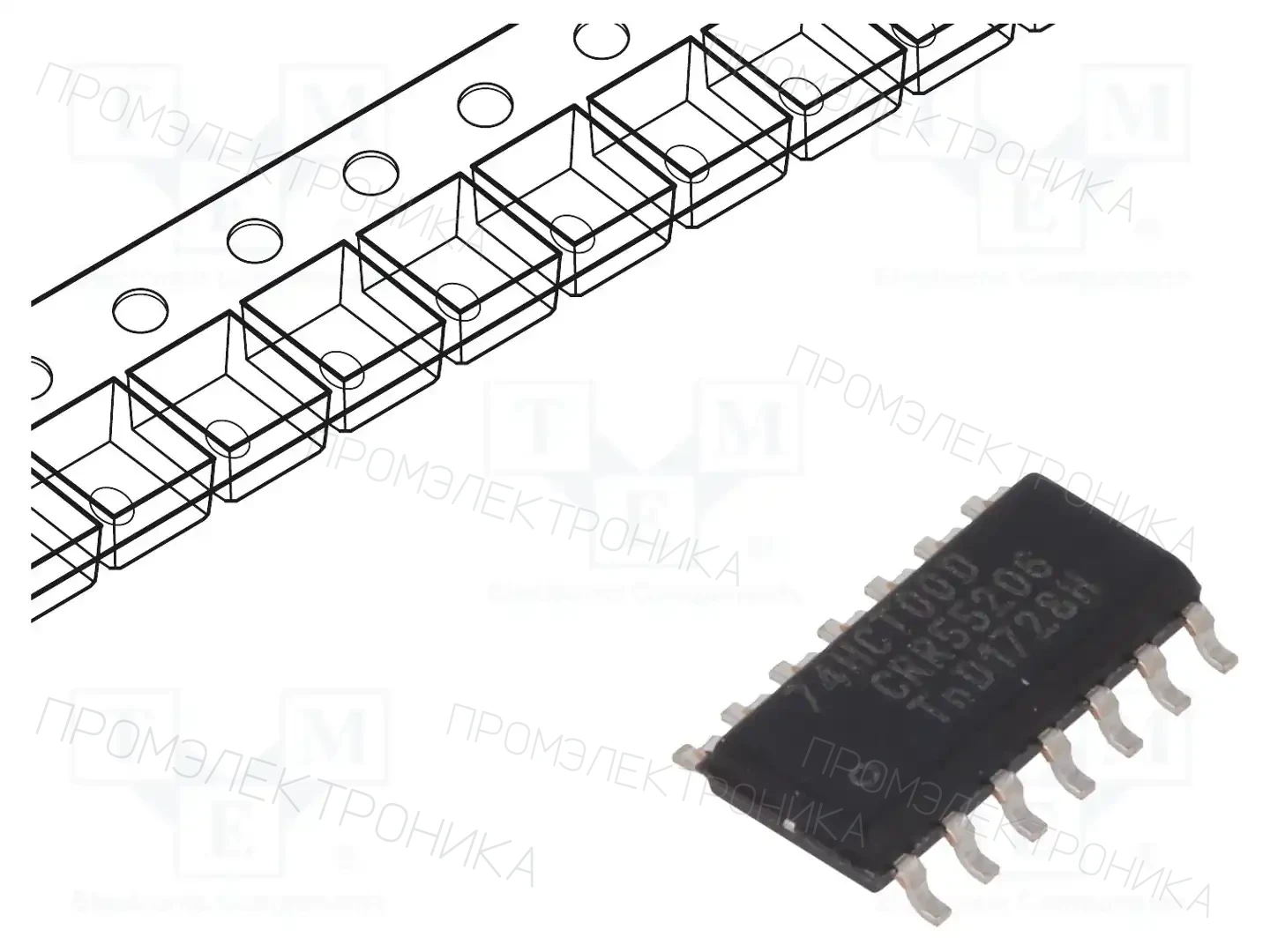 NEXPERIA 74HCT00D,653 — Ворота, инверторы