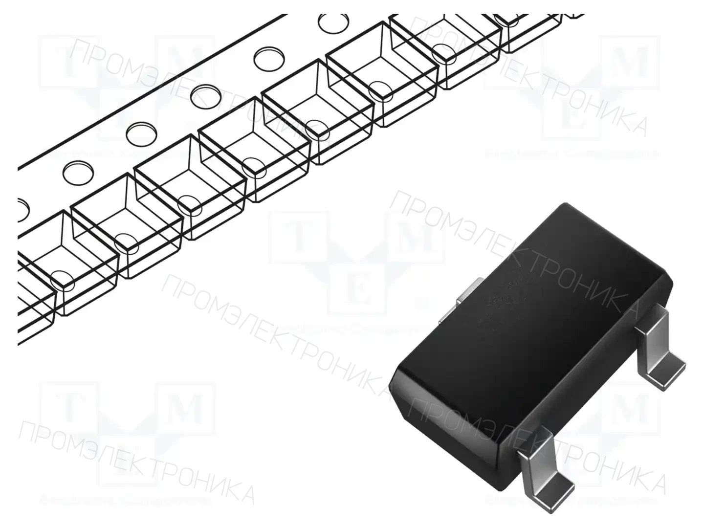DIOTEC SEMICONDUCTOR MMFTP4042K — Транзисторы с каналом P SMD