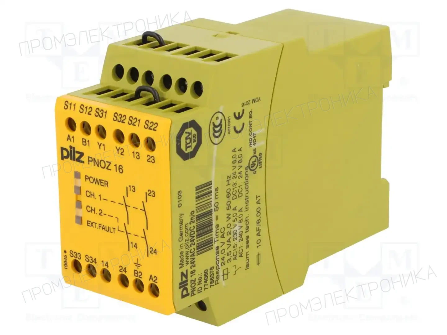 PILZ 774060 — Выключат. безопасности - мод. управления