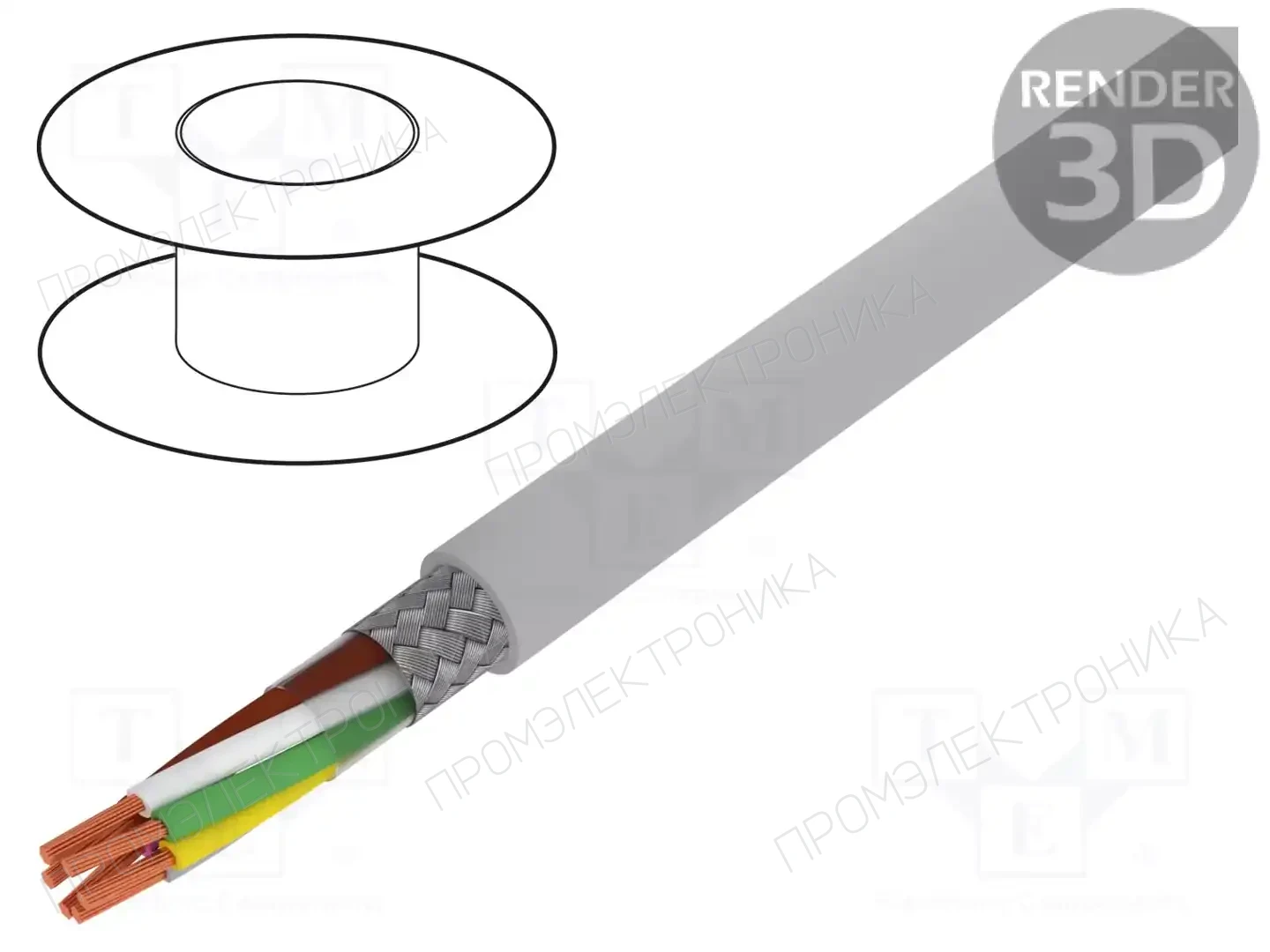 BITNER S30619 — Провода многожильные экранированные