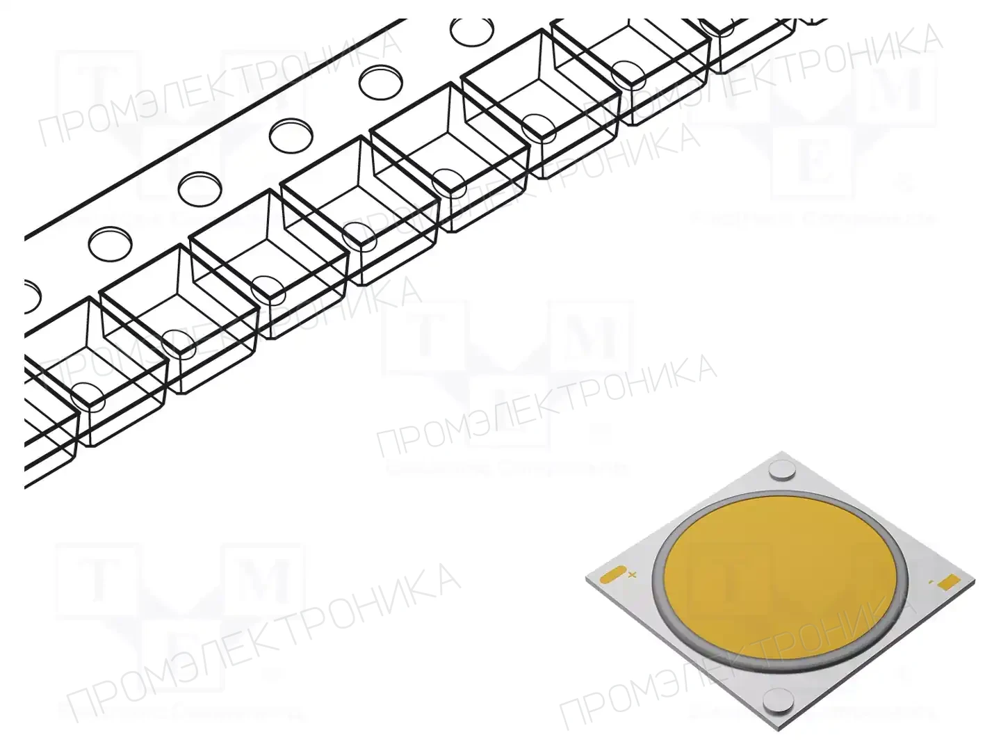 BRIDGELUX BXRE-27E04F0-C-93 — Светодиоды мощности белые - COB