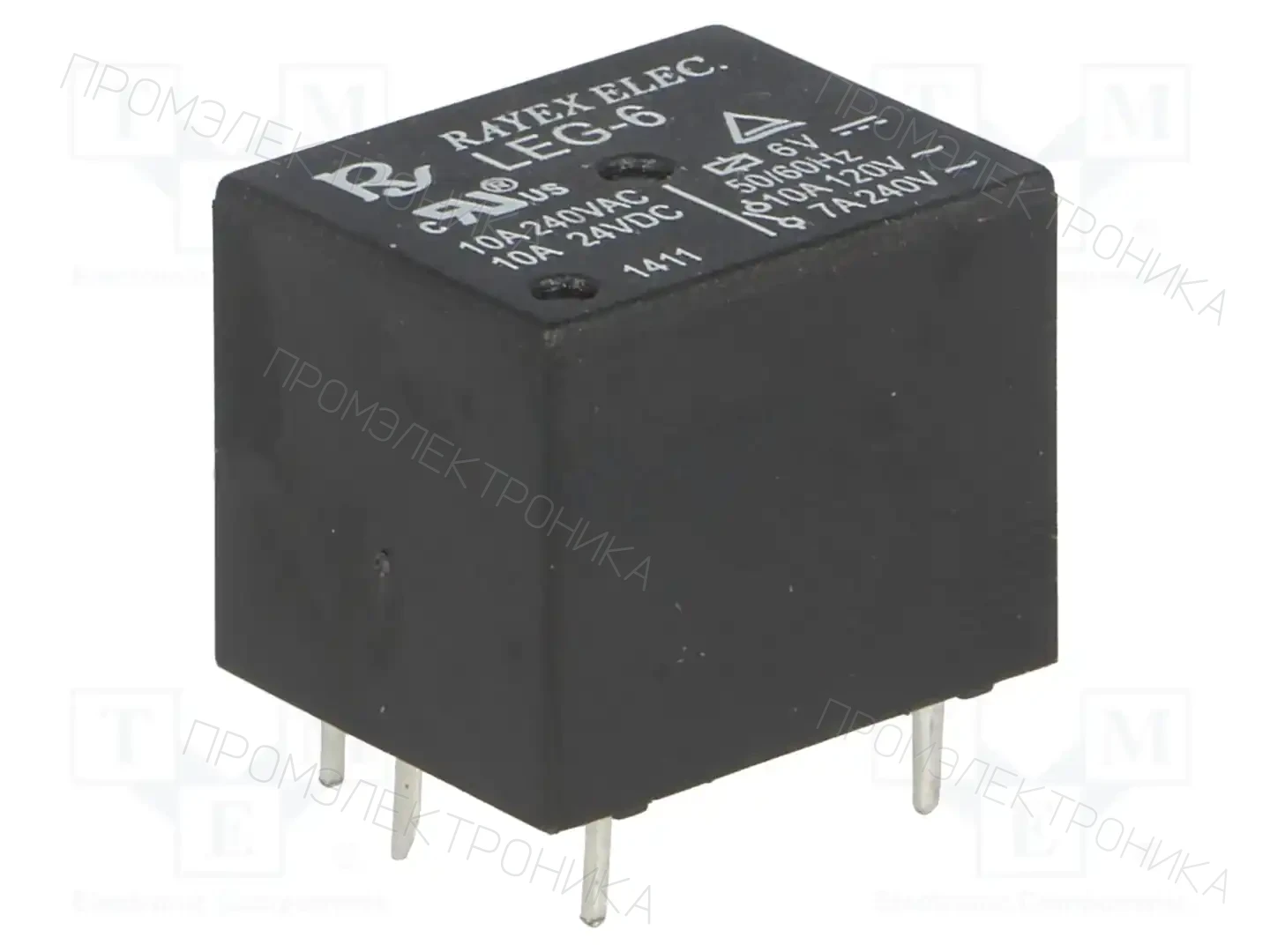 Recoy/RAYEX ELECTRONICS LEG-6 — Реле электромагн. миниатюрные