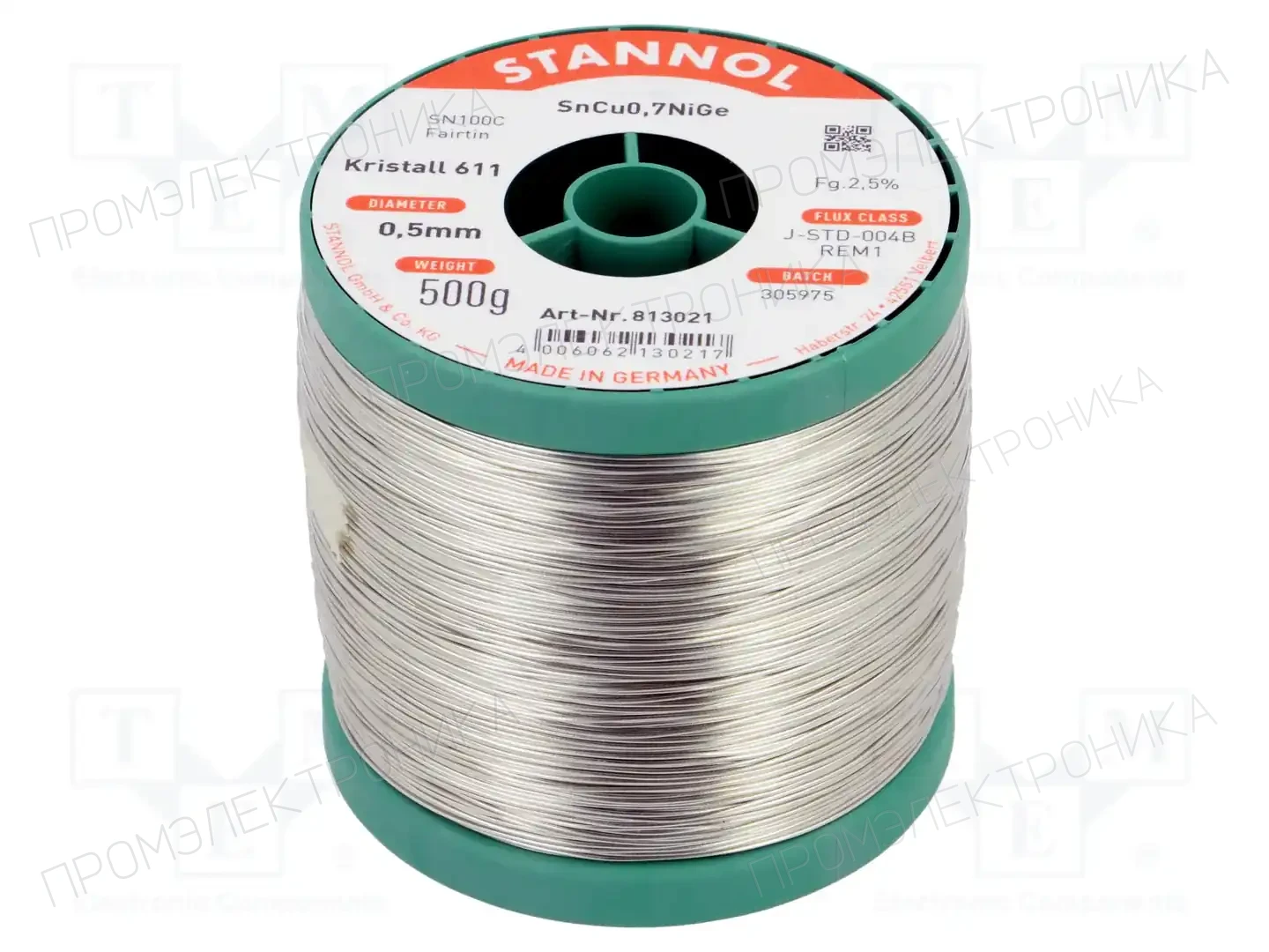 STANNOL 813021 — Паяльные провода бессвинцовые