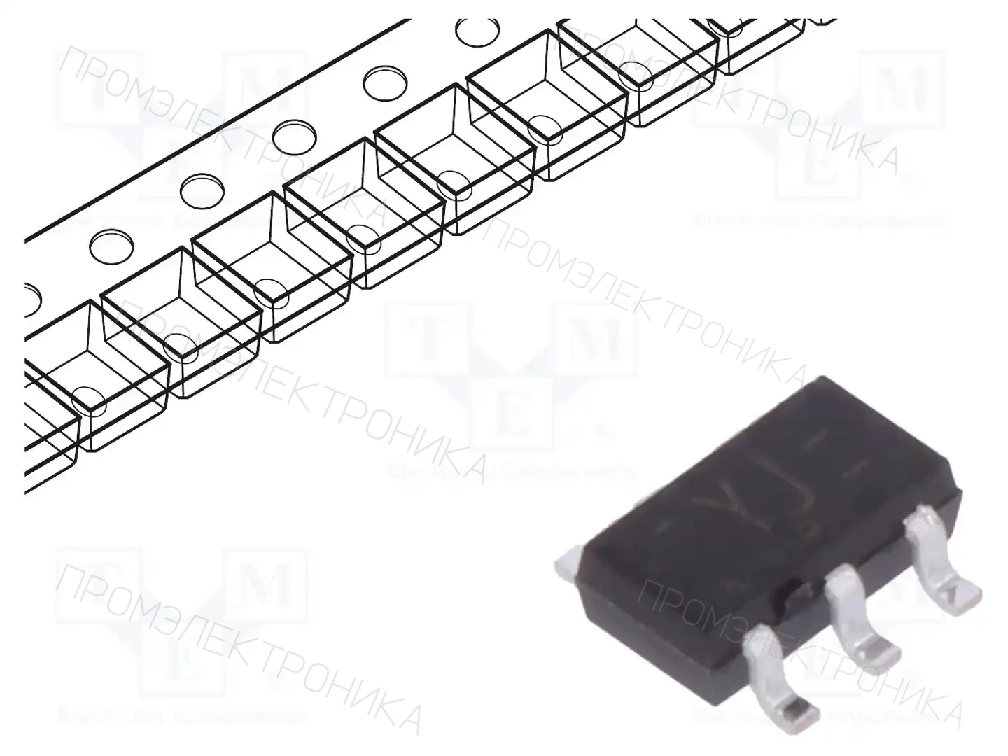 NEXPERIA 74LVC1G3157GV,125 — Декодеры, мультиплексоры, переключатели