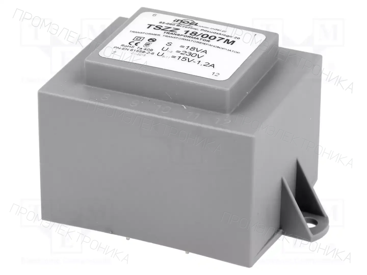 INDEL TSZZ18/007M — Трансформаторы PCB