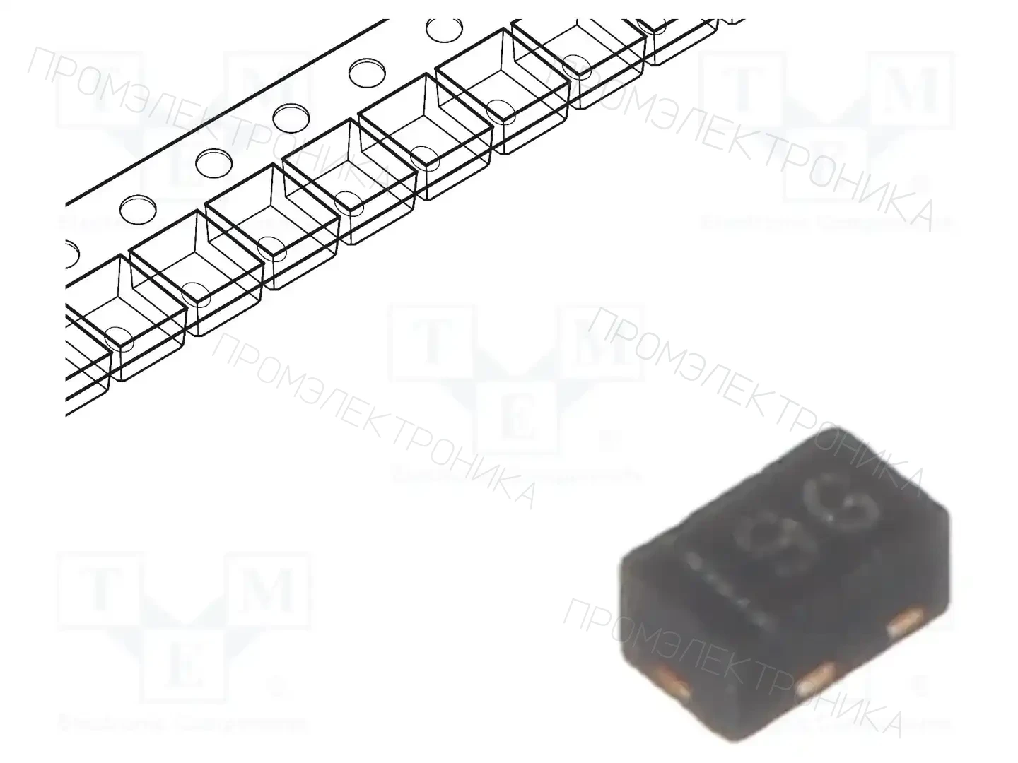 DIODES INCORPORATED BZT52C10LP-7 — Стабилитроны SMD