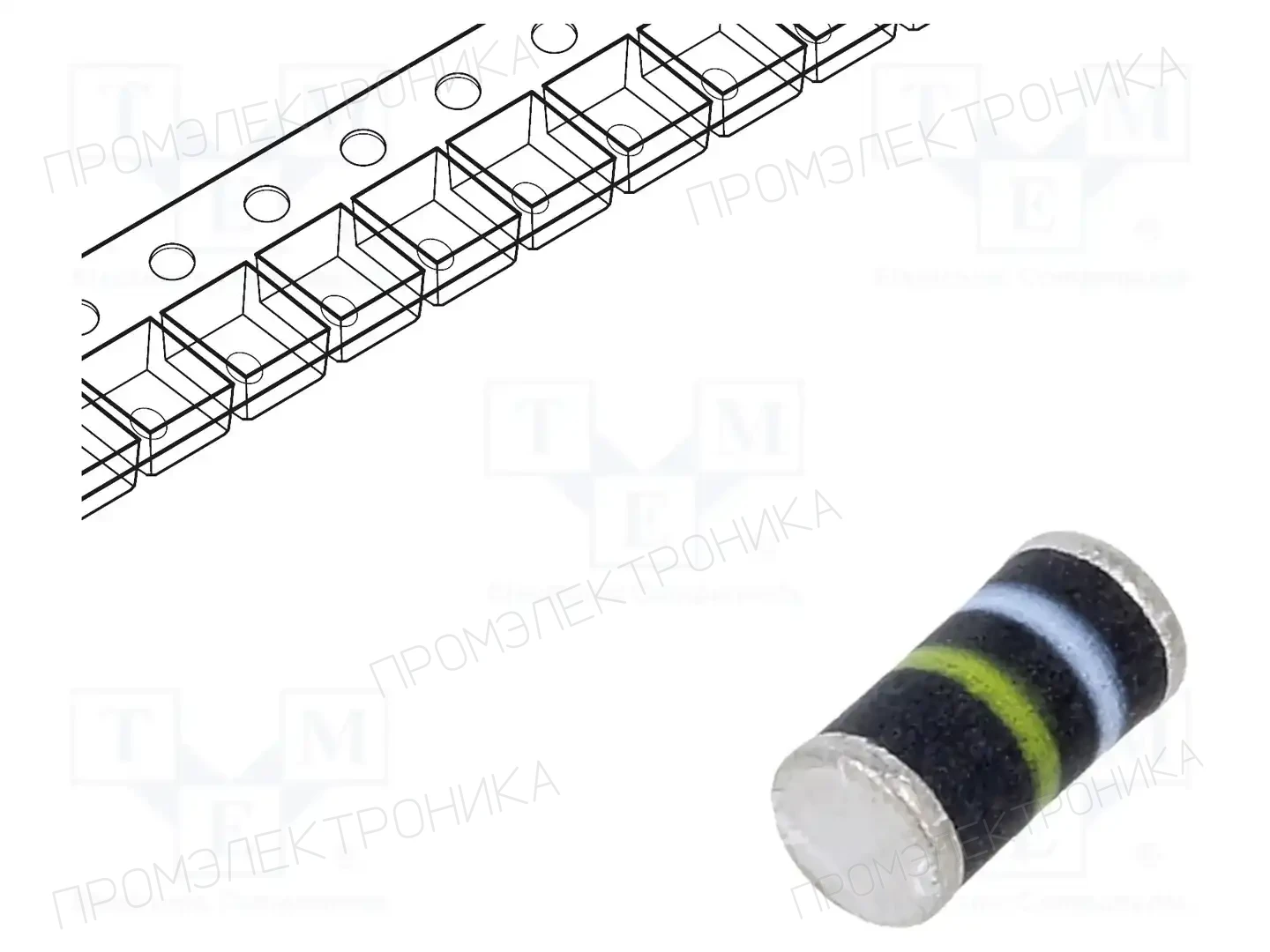 VISHAY 1N6481-E3/96 — Универсальные диоды SMD