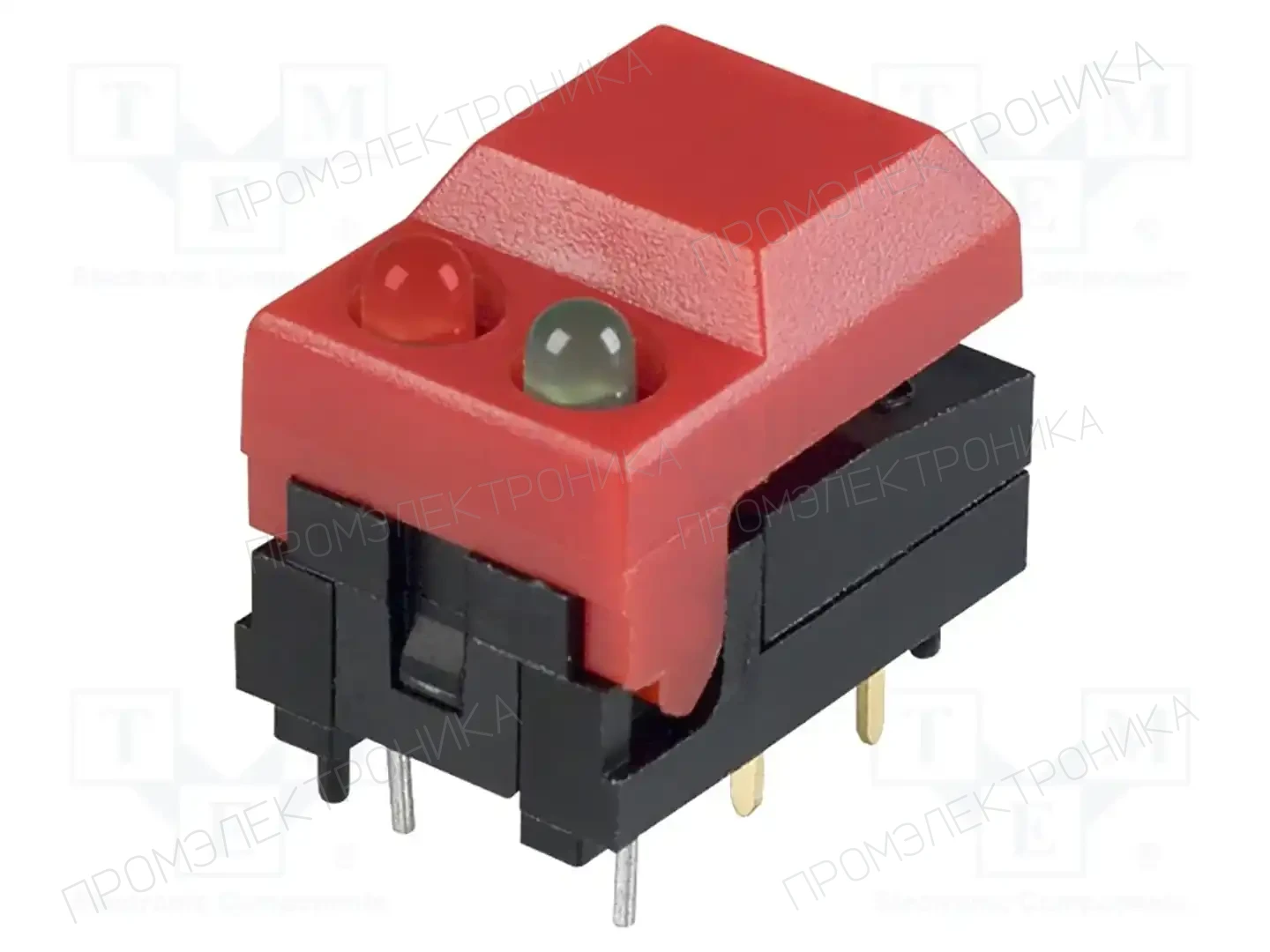 E-SWITCH 5501MREDGRNRED — Переключатели детекторные