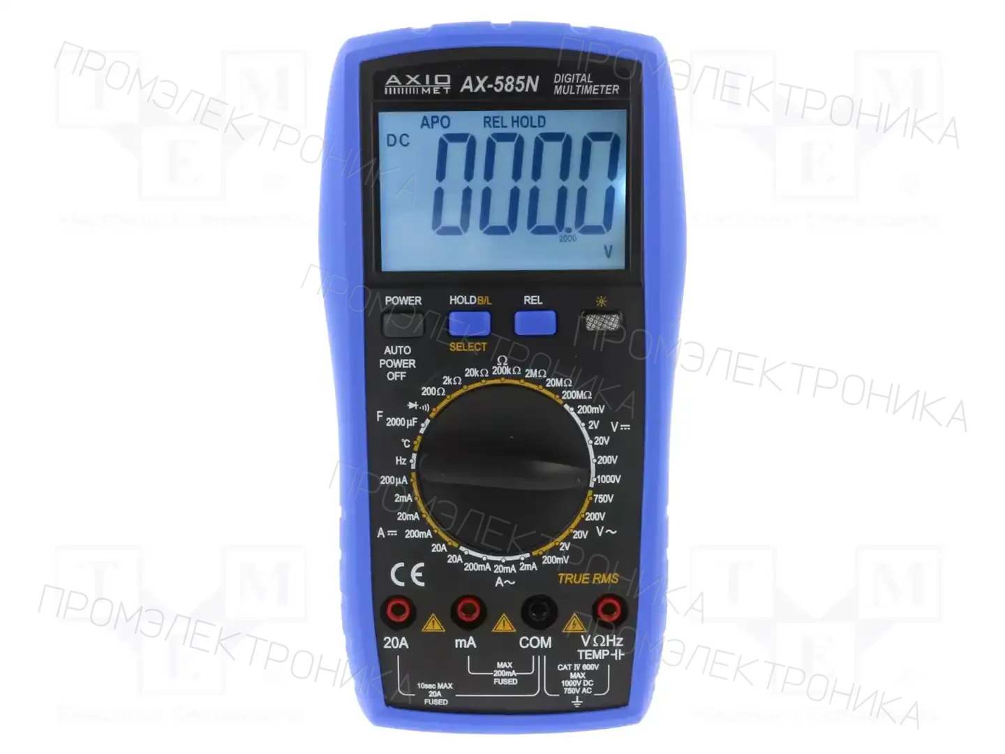 AXIOMET AX-585N — Мультиметры цифровые переносные