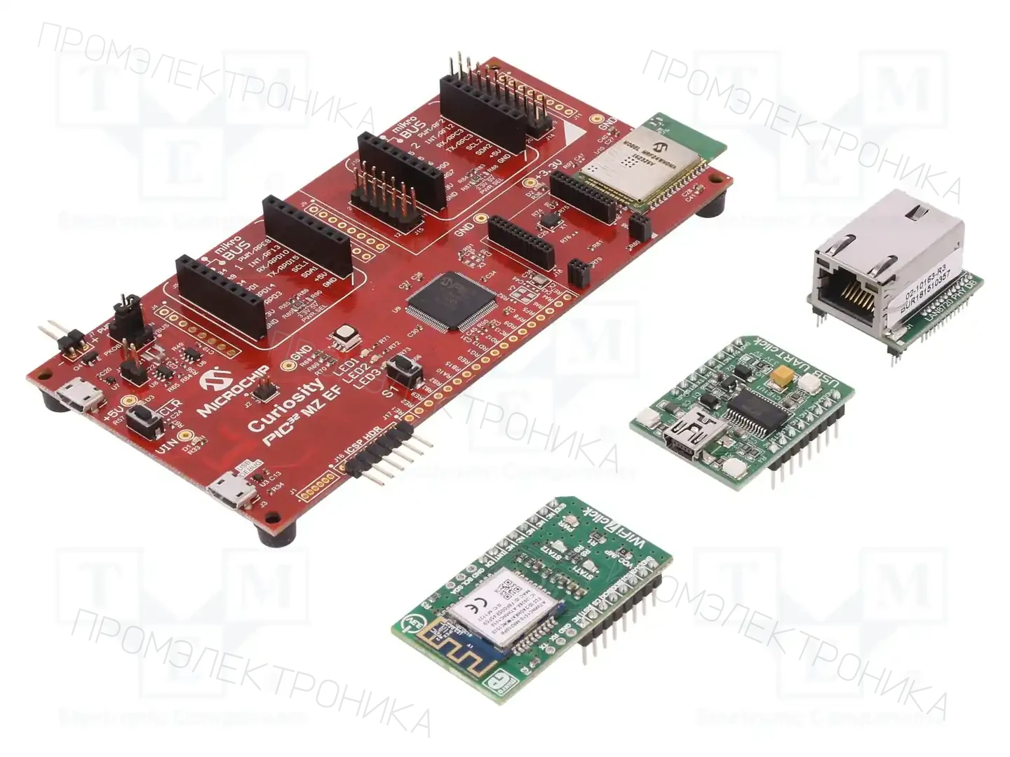Microchip Technology DM320104-BNDL — Наборы пусковые для систем Microchip