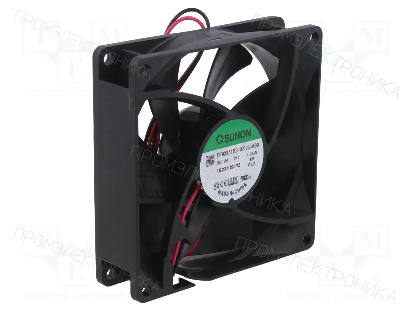 SUNON EF92251B3-1000U-A99 — Вентиляторы DC 12V