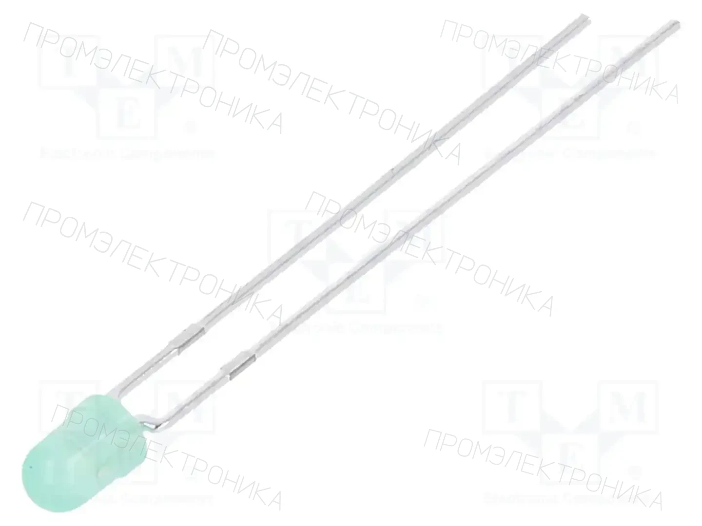 EVERLIGHT HLMP1790/QT264-3GD/S17 — Круглые светодиоды THT