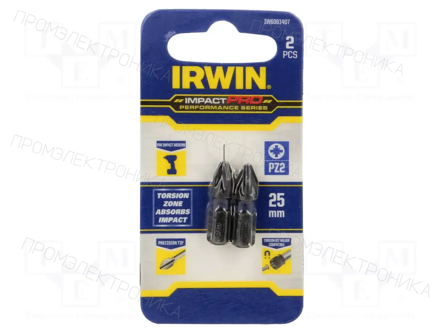 IRWIN IW6061407 — Наконечники для отверток