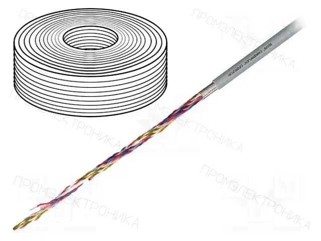 IGUS CF211.PUR.02.01.02 — Провода для направляющих- экранированные