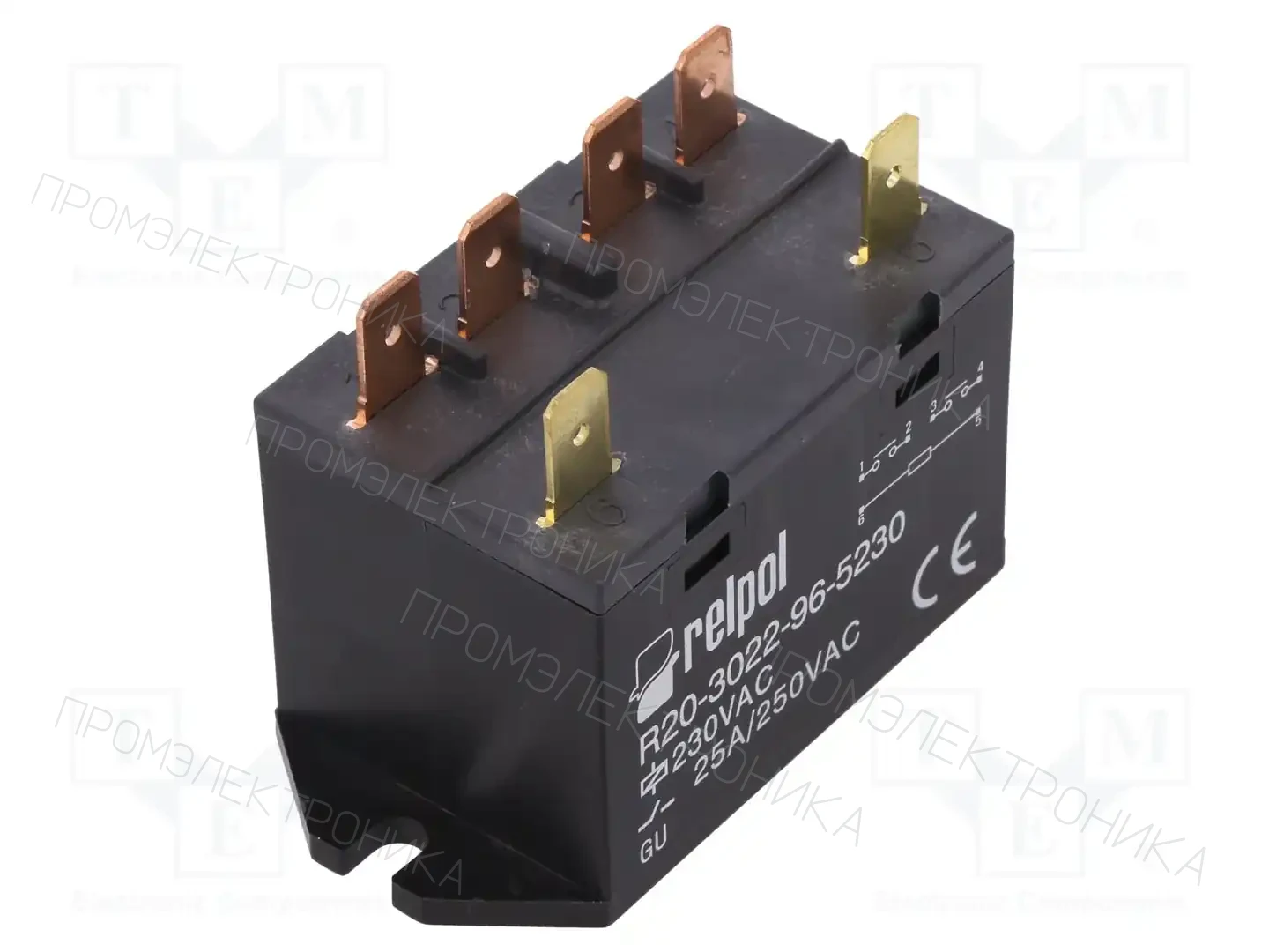 RELPOL R20-3022-96-5230 — Электромагнитное реле мощности