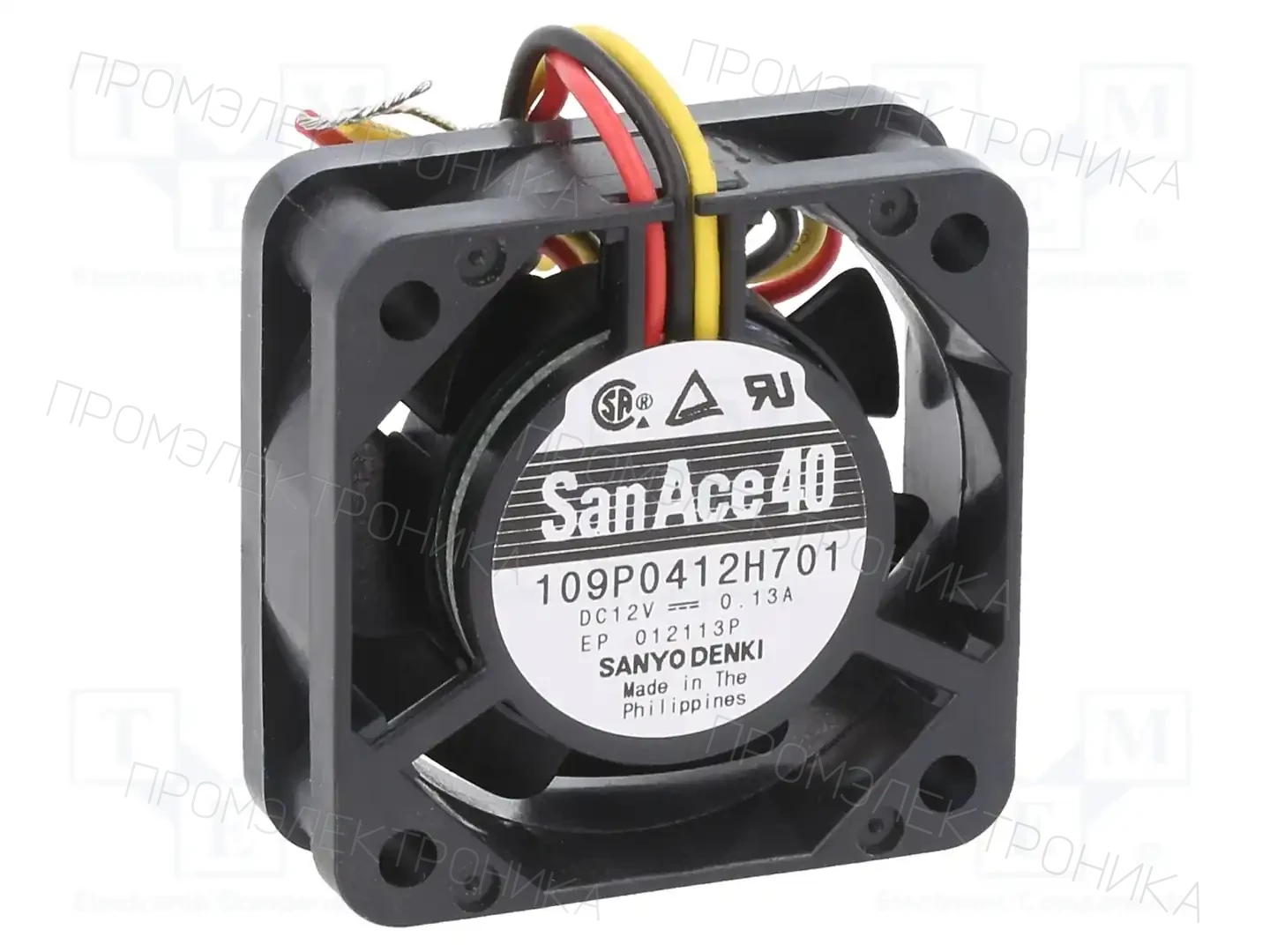 SANYO DENKI 109P0412H701 — Вентиляторы DC 12V