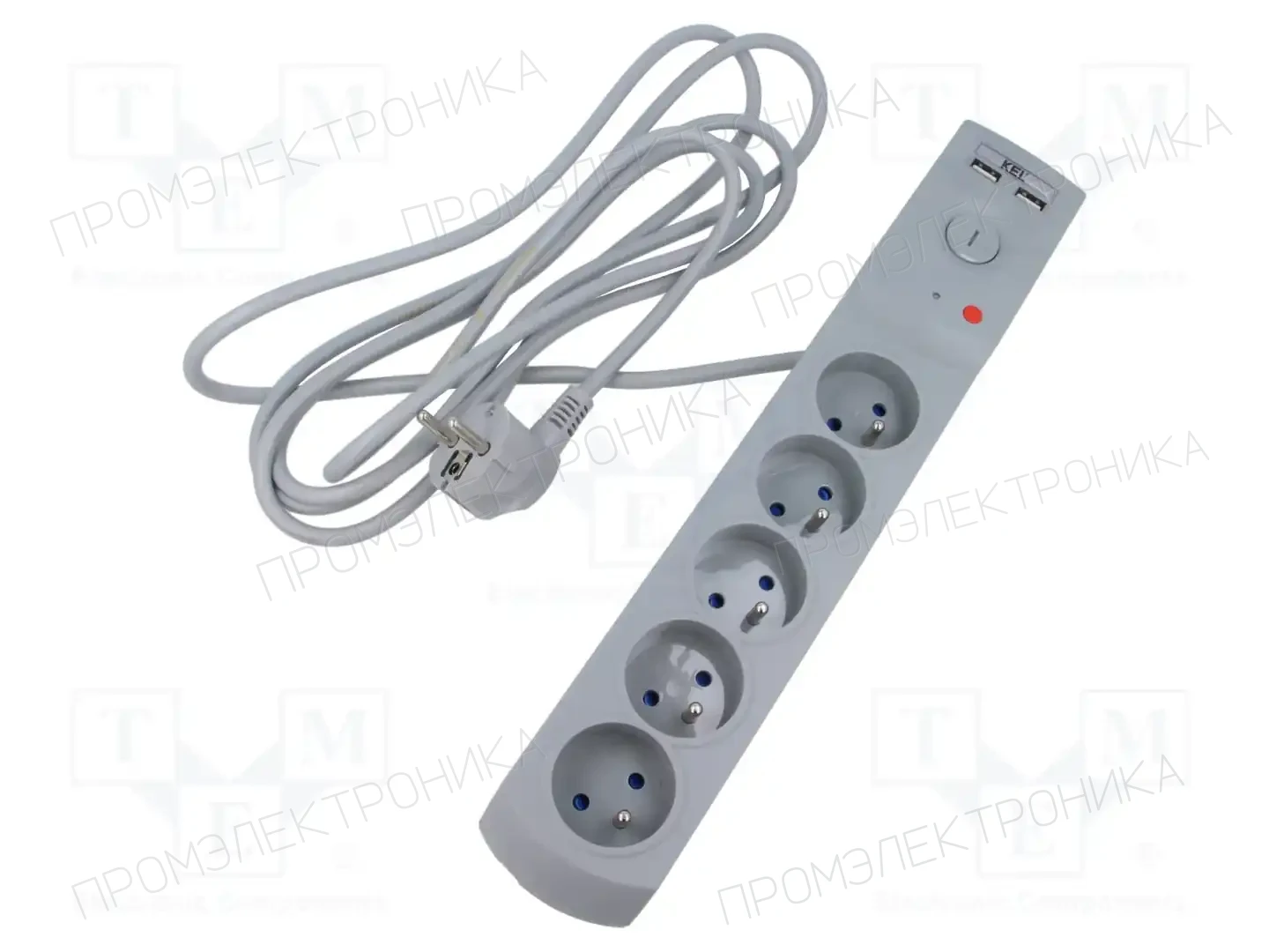 KEL AX5/PRO/USB/3M/SZARY — Планки защиты от перенапряжения