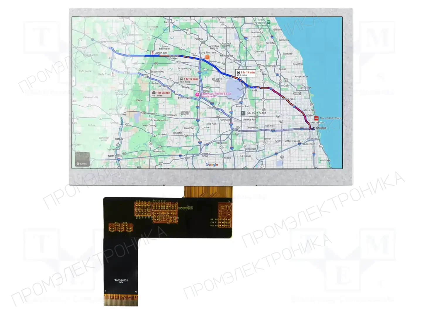NEWHAVEN DISPLAY INTERNATIONAL NHD-7.0-800480AF-LSXP — Дисплеи TFT
