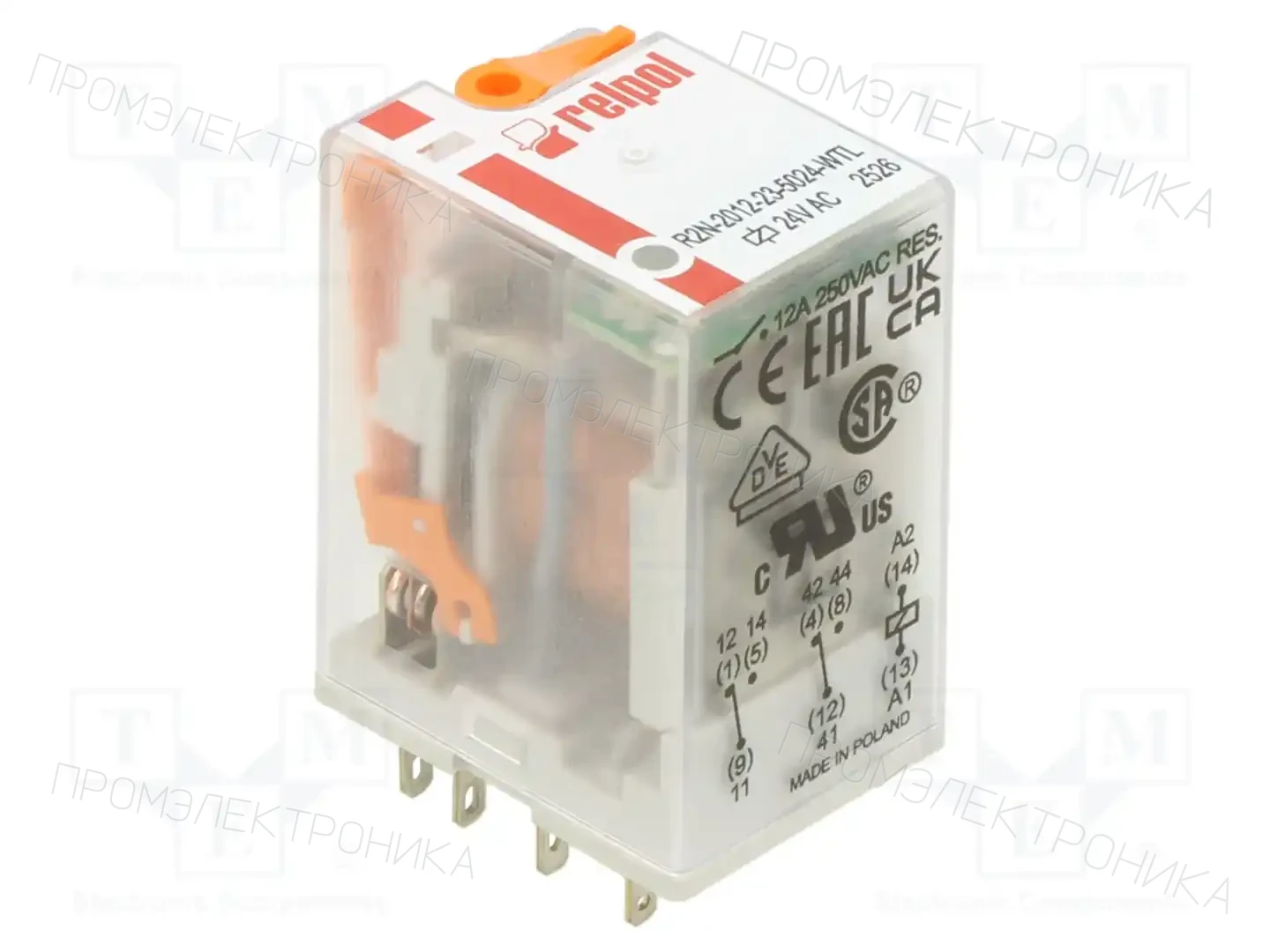 RELPOL R2N-2012-23-5024-WTL — Реле электромагн. промышленные