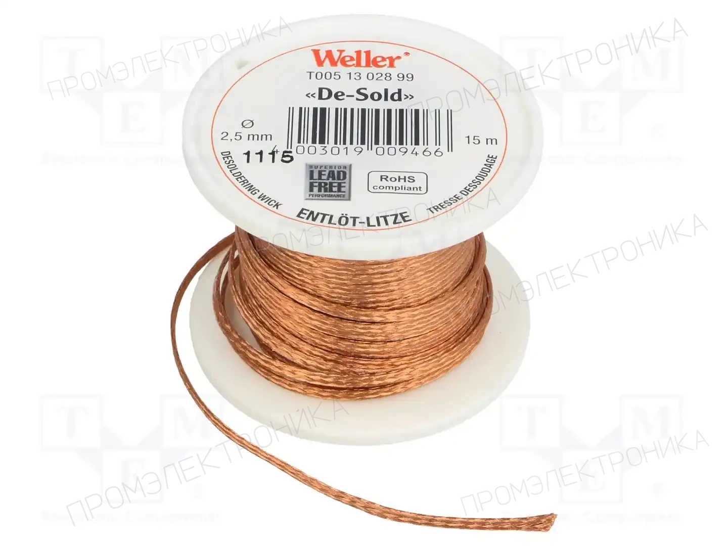 WELLER T0051302899 — Ленты выпаивающие