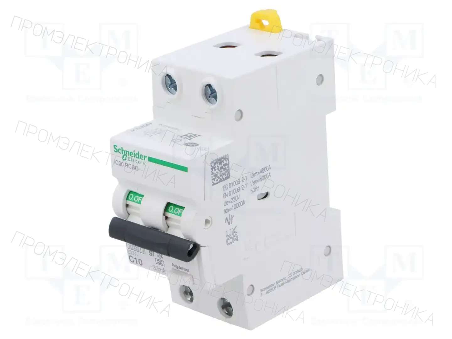 SCHNEIDER ELECTRIC A9D27210 — Дифференциальные выключатели