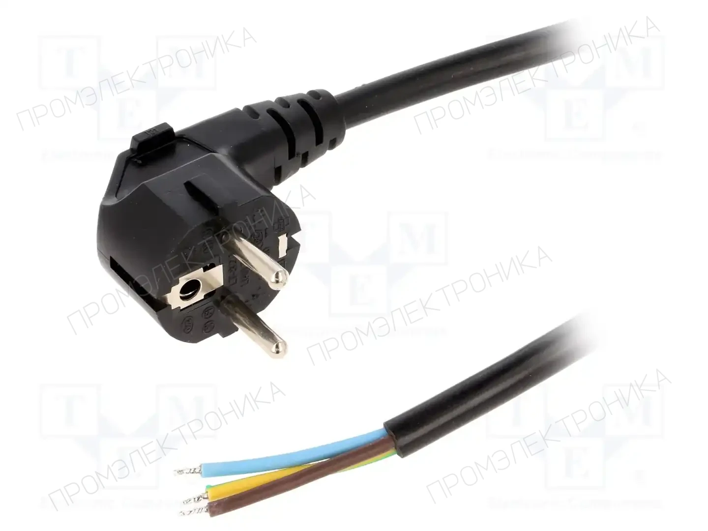 LIAN DUNG LT322 H05VV-F 3X1.5 5.0M BLK — Кабели питания компьютерные и универс