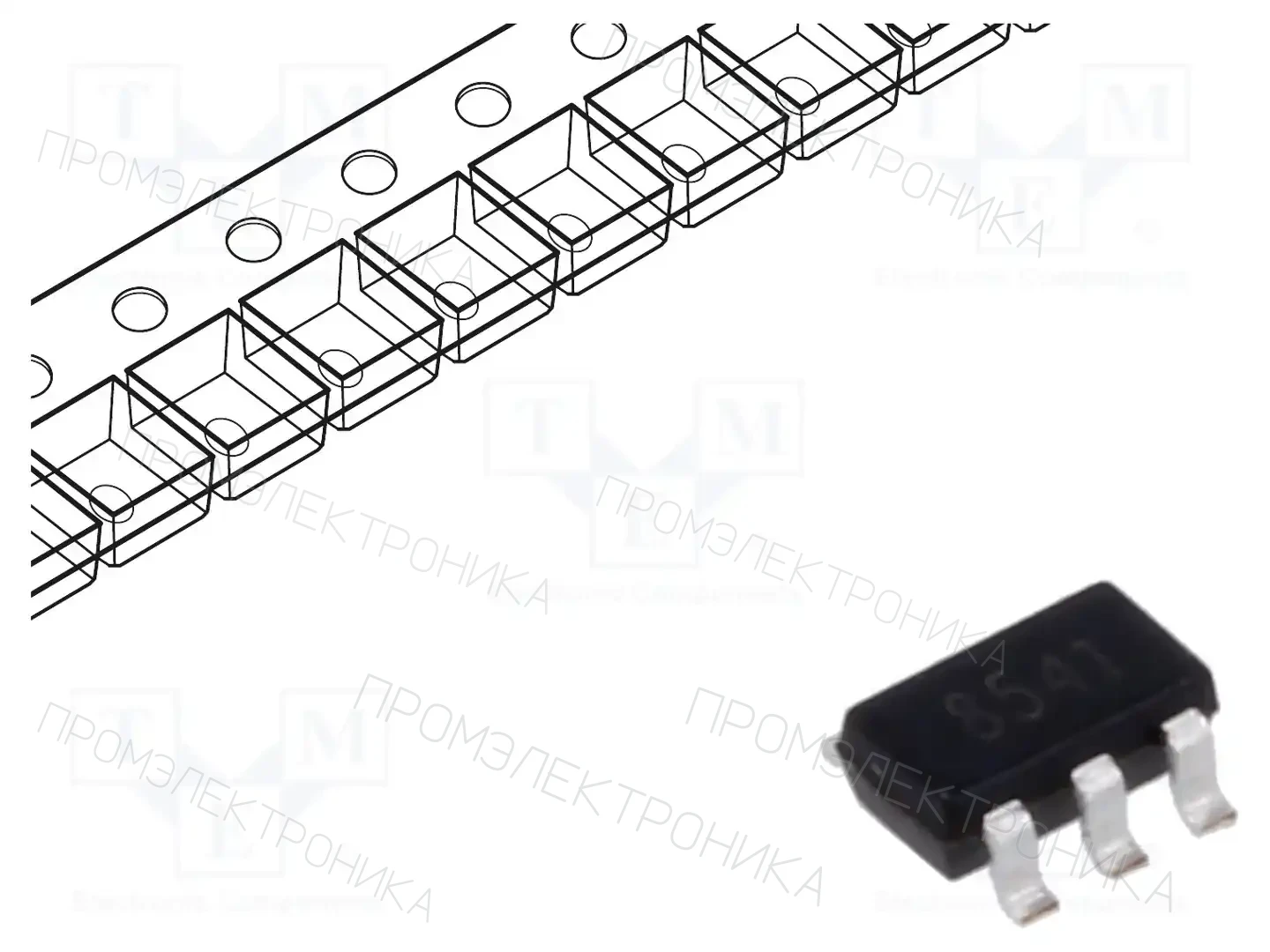 SG Micro Corp SGM8541XN5/TR — Операционные усилители SMD
