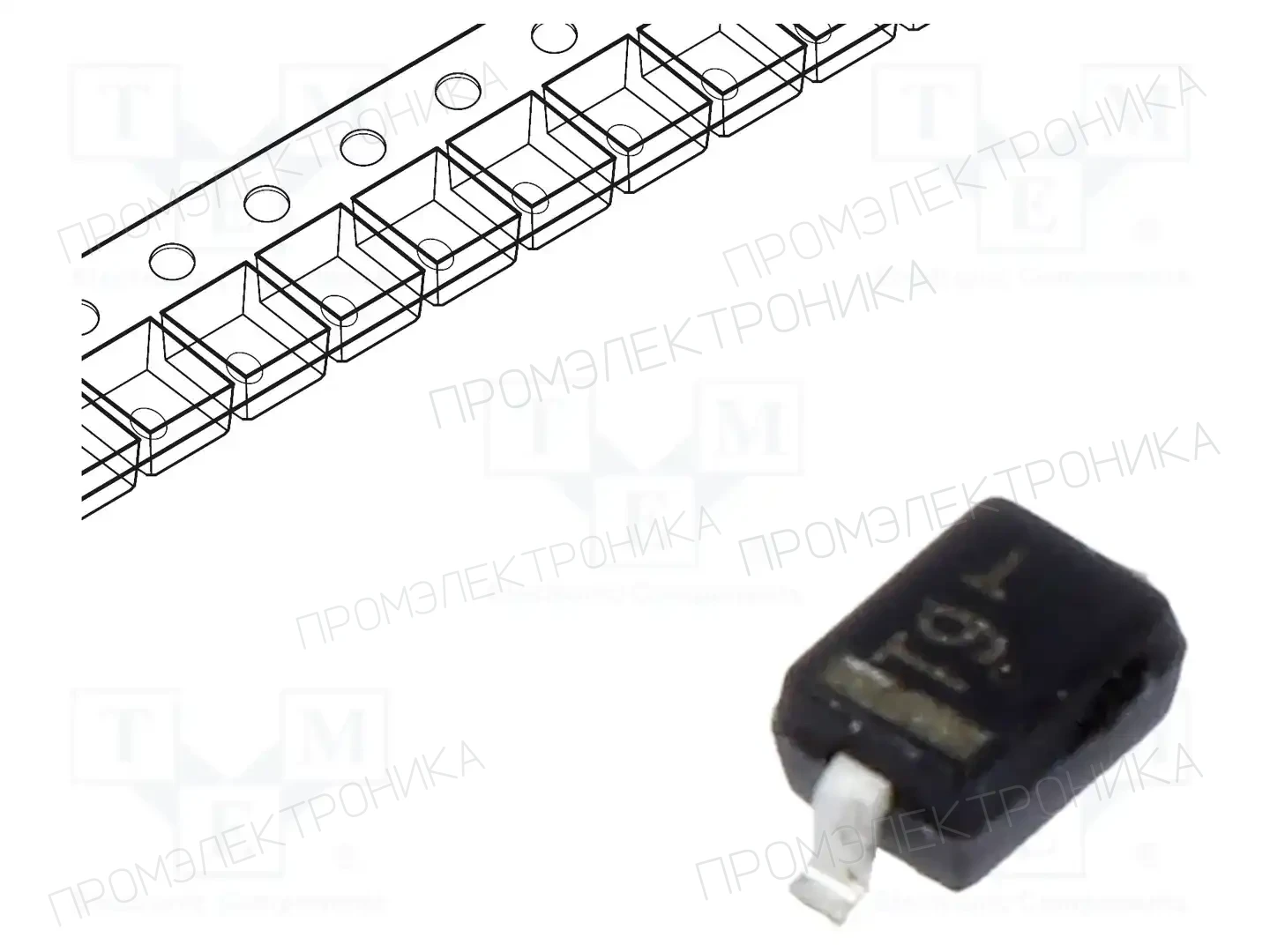 onsemi MM3Z4V7ST1G — Стабилитроны SMD