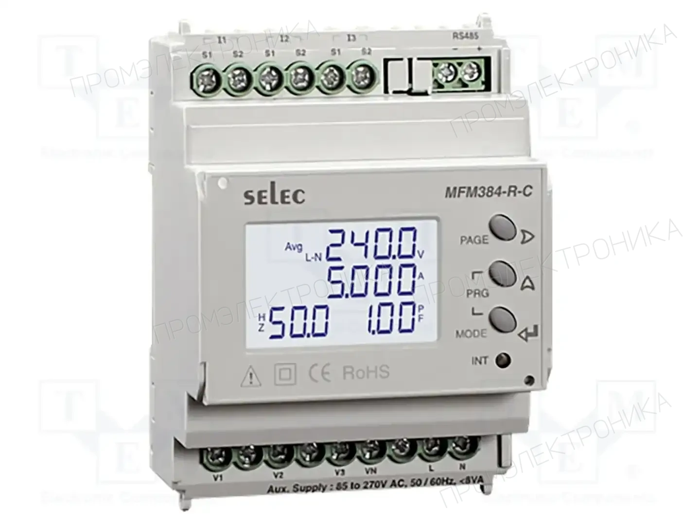 SELEC MFM384-R-C-24V-CE — Измерители и анализаторы параметров сети