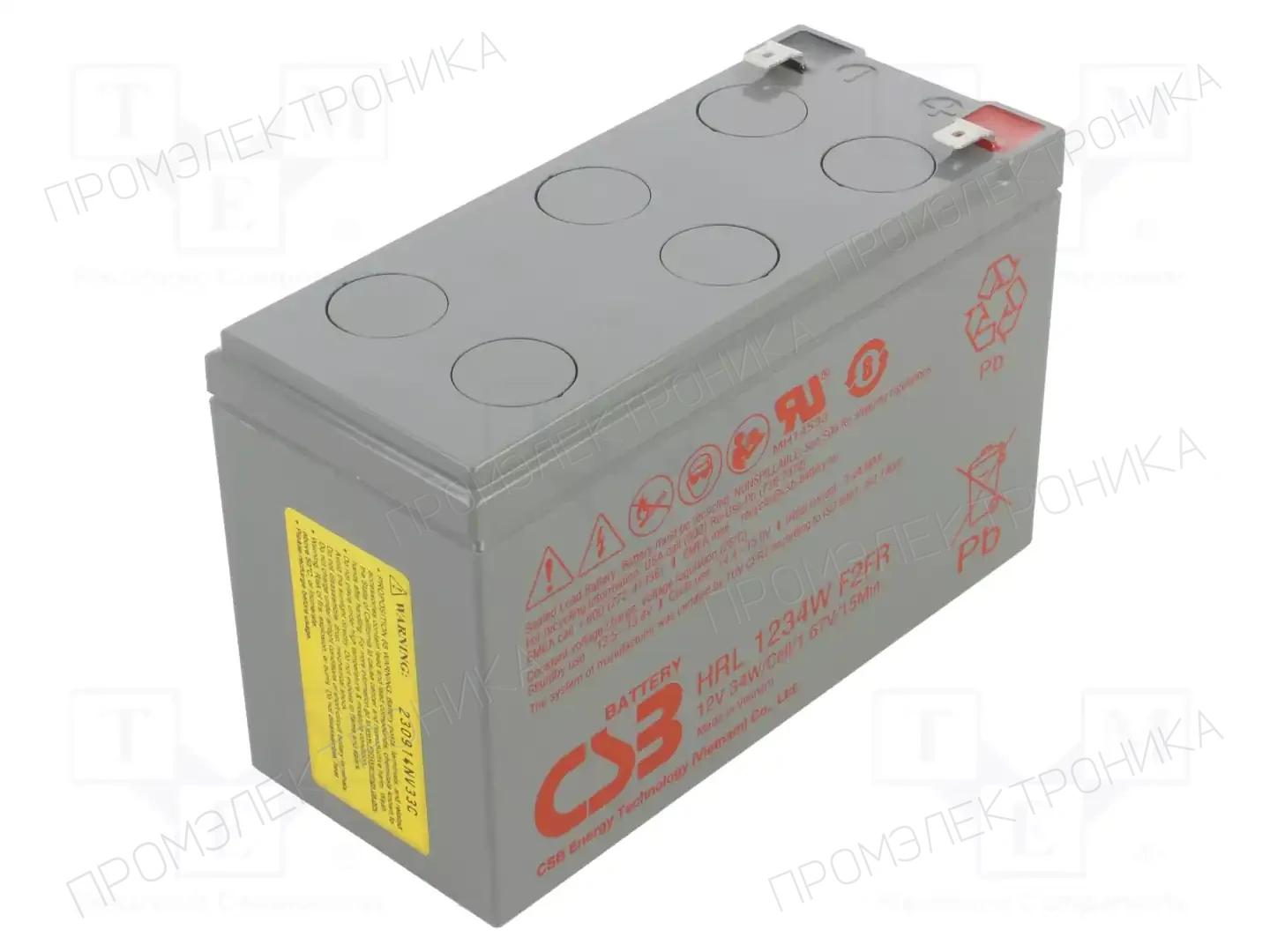 CSB BATTERY HRL1234WF2FR — Аккумуляторы кислотные