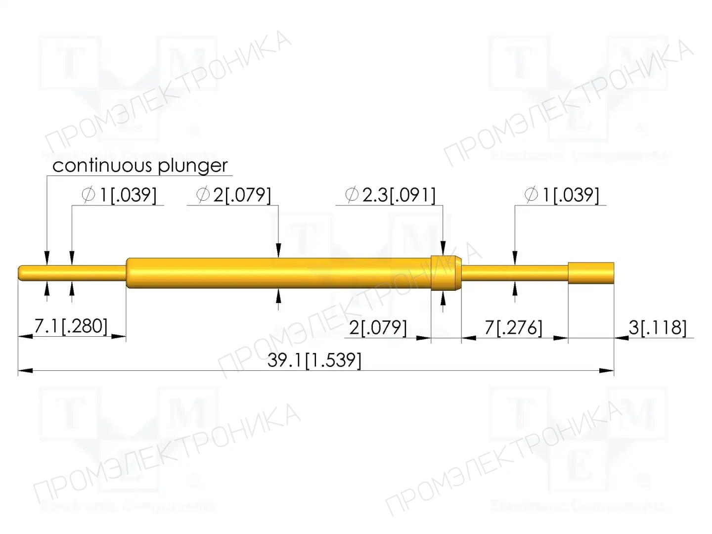INGUN GKS-502 302 140 A 0802 — Измерительные щупы
