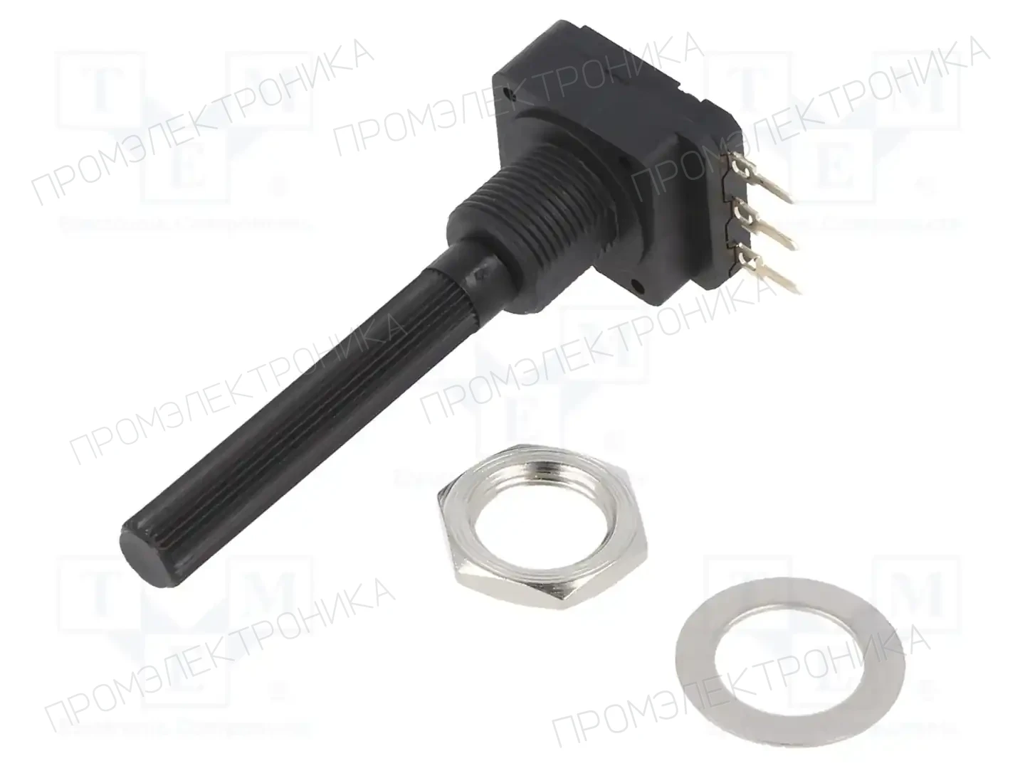 PIHER PC16SH10IP06202A2020TA — Потенциометры однооборотные угольные