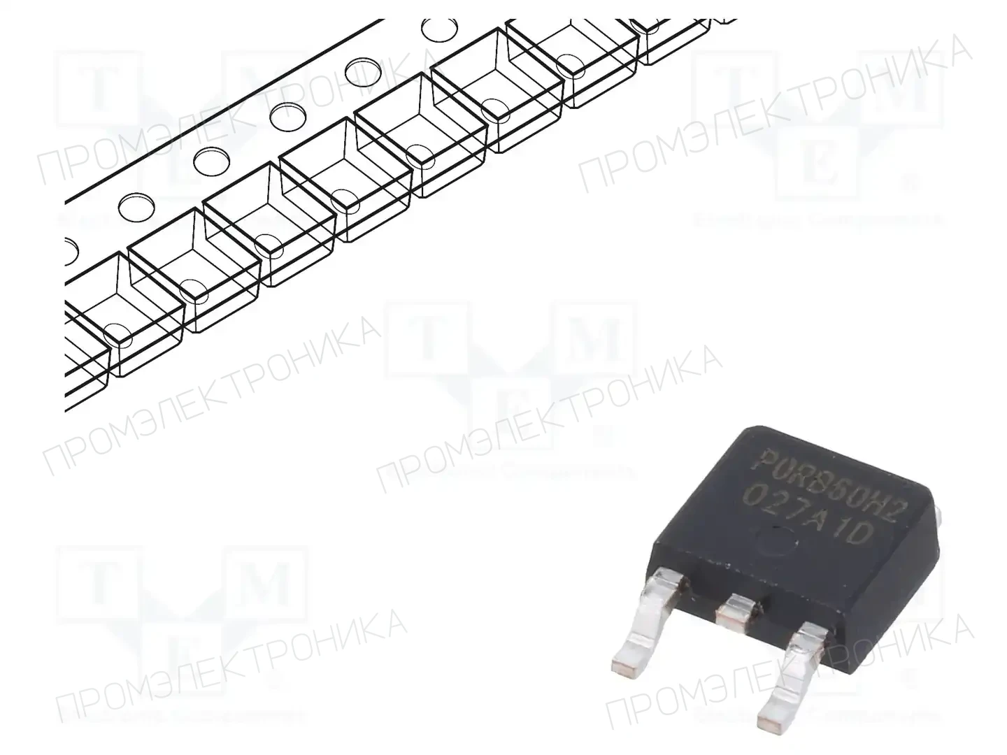 SHINDENGEN P0R5B60HP2-5071 — Транзисторы с каналом N SMD