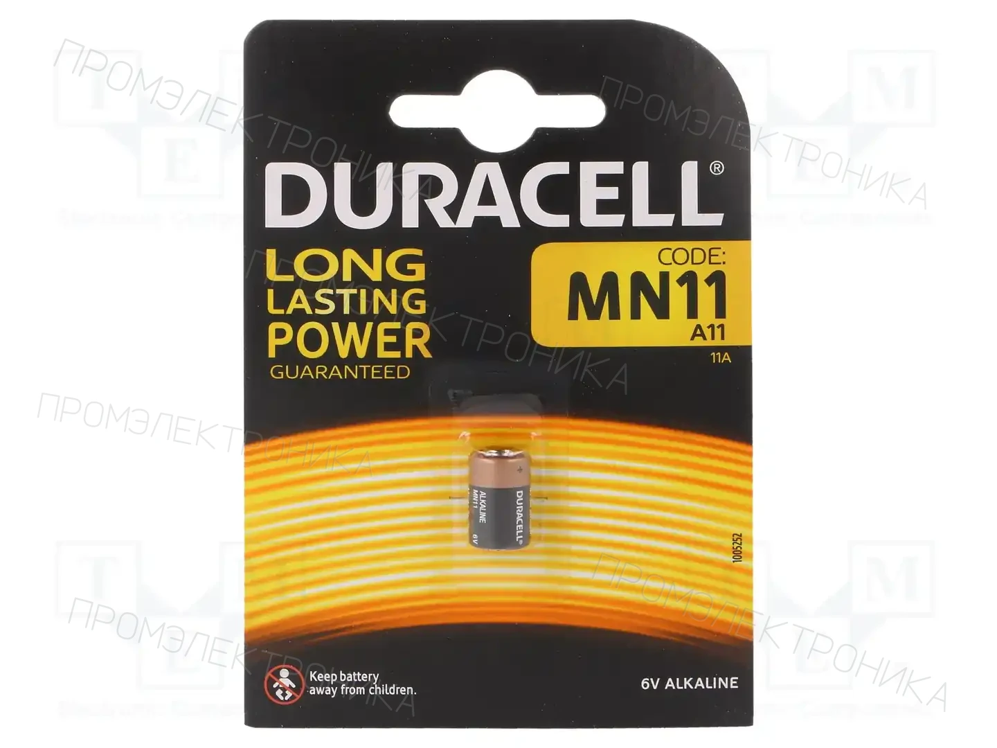 DURACELL MN11 E11A — Батареи