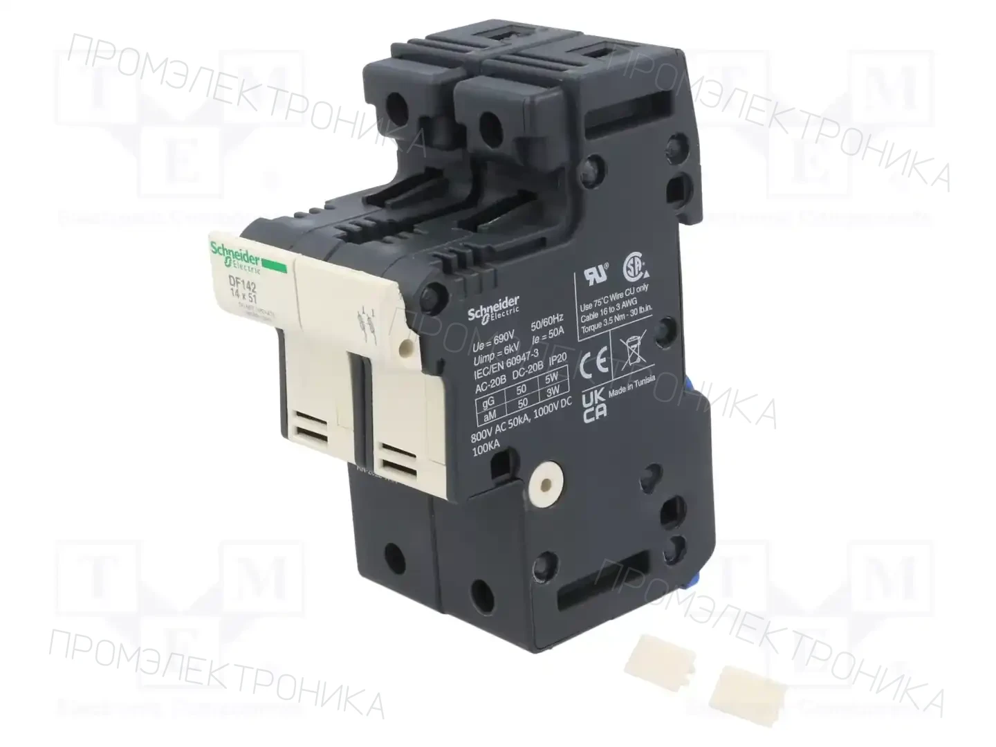 SCHNEIDER ELECTRIC DF142 — Гнезда предохранительные на DIN-рейку