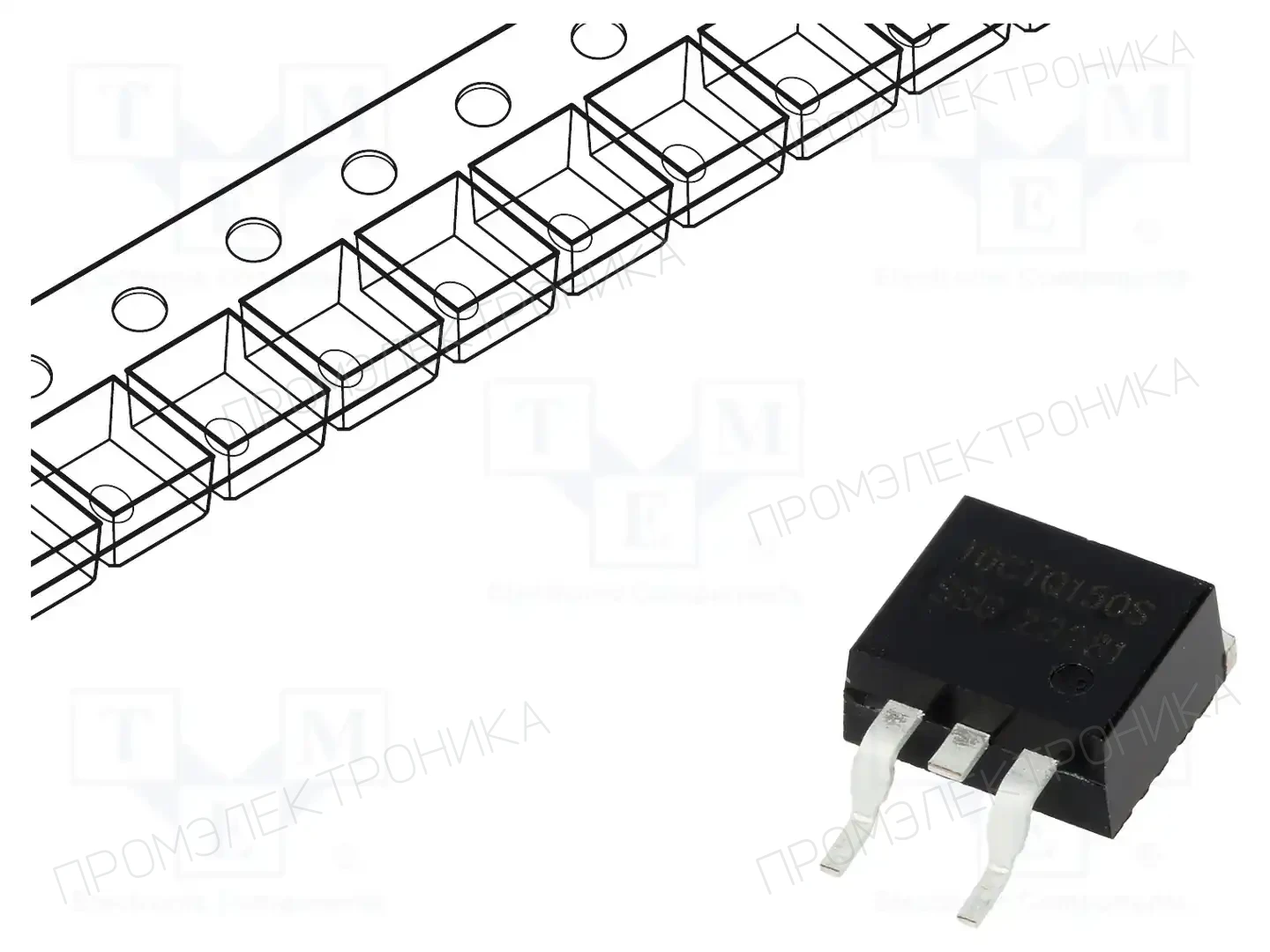 SMC DIODE SOLUTIONS 10CTQ150STR — Диоды Шотки SMD