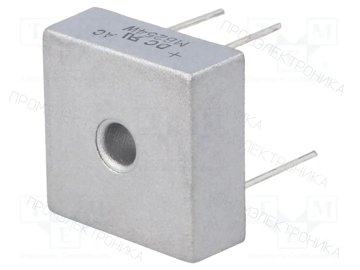 DC COMPONENTS MB254W — Однофазные мосты диодные квадратные
