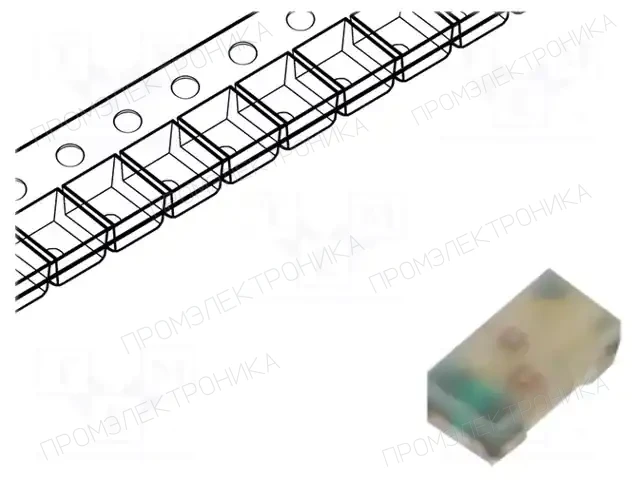 BROADCOM (AVAGO) HSMF-C166 — Светодиоды SMD цветные