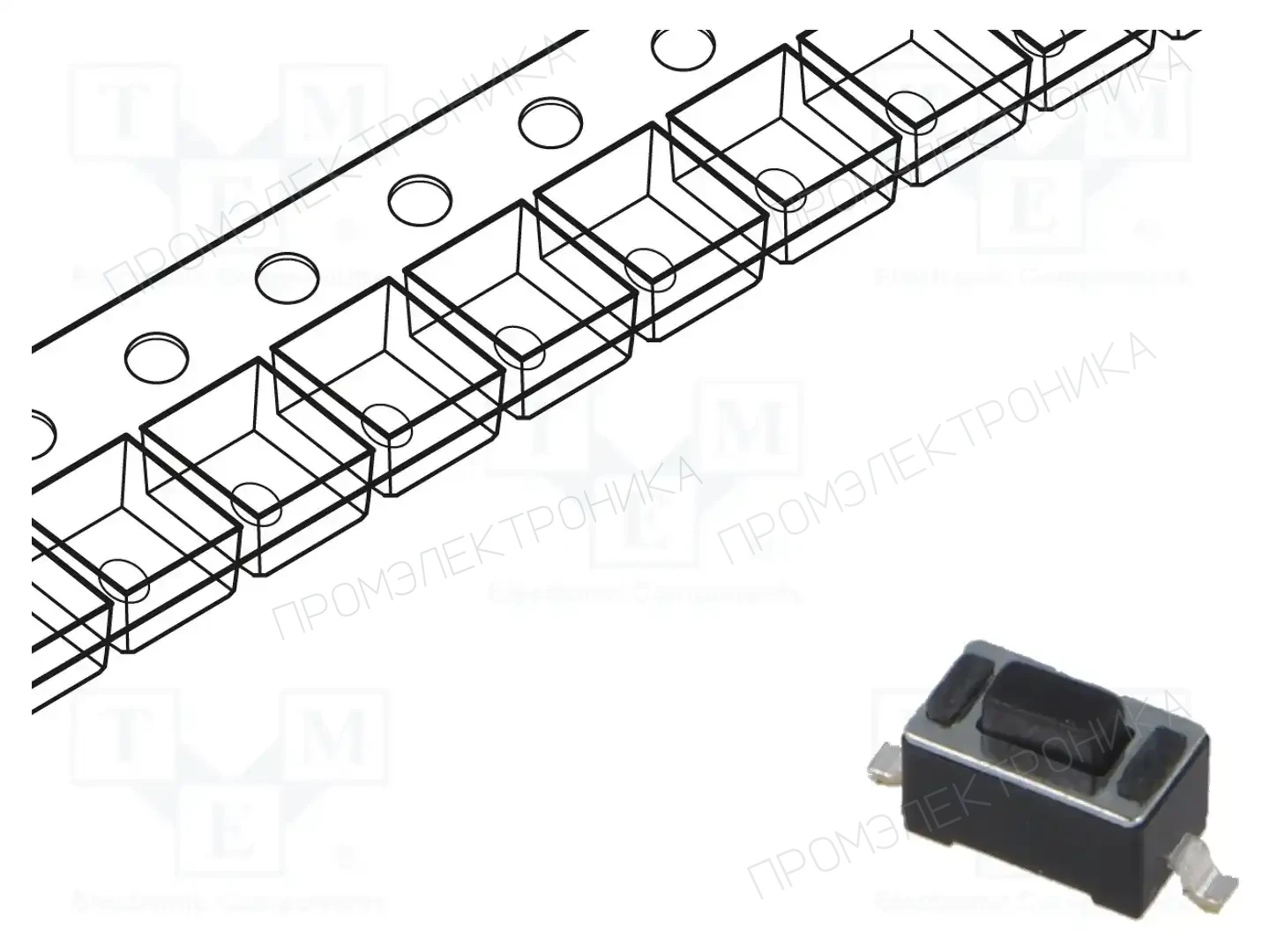 CONNFLY DS1042-03-21KKR16010 — Микропереключатели TACT