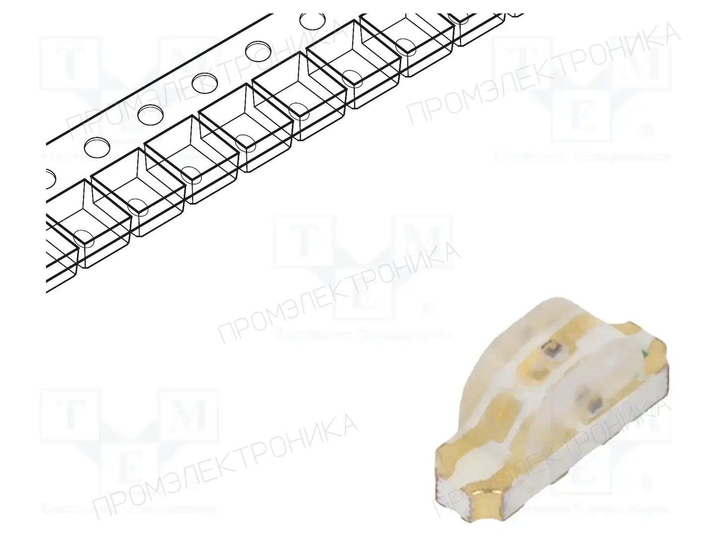 REFOND RF-P3S115TS-B51 — Светодиоды SMD цветные