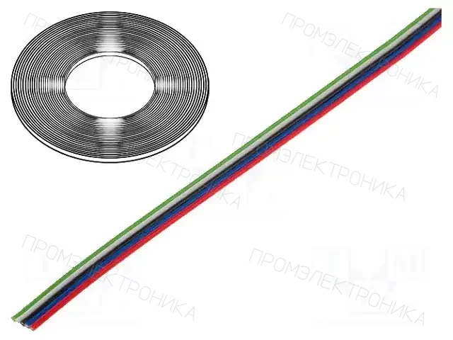 TECHNOKABEL 0240 044 — Провода ленточные многоцветные