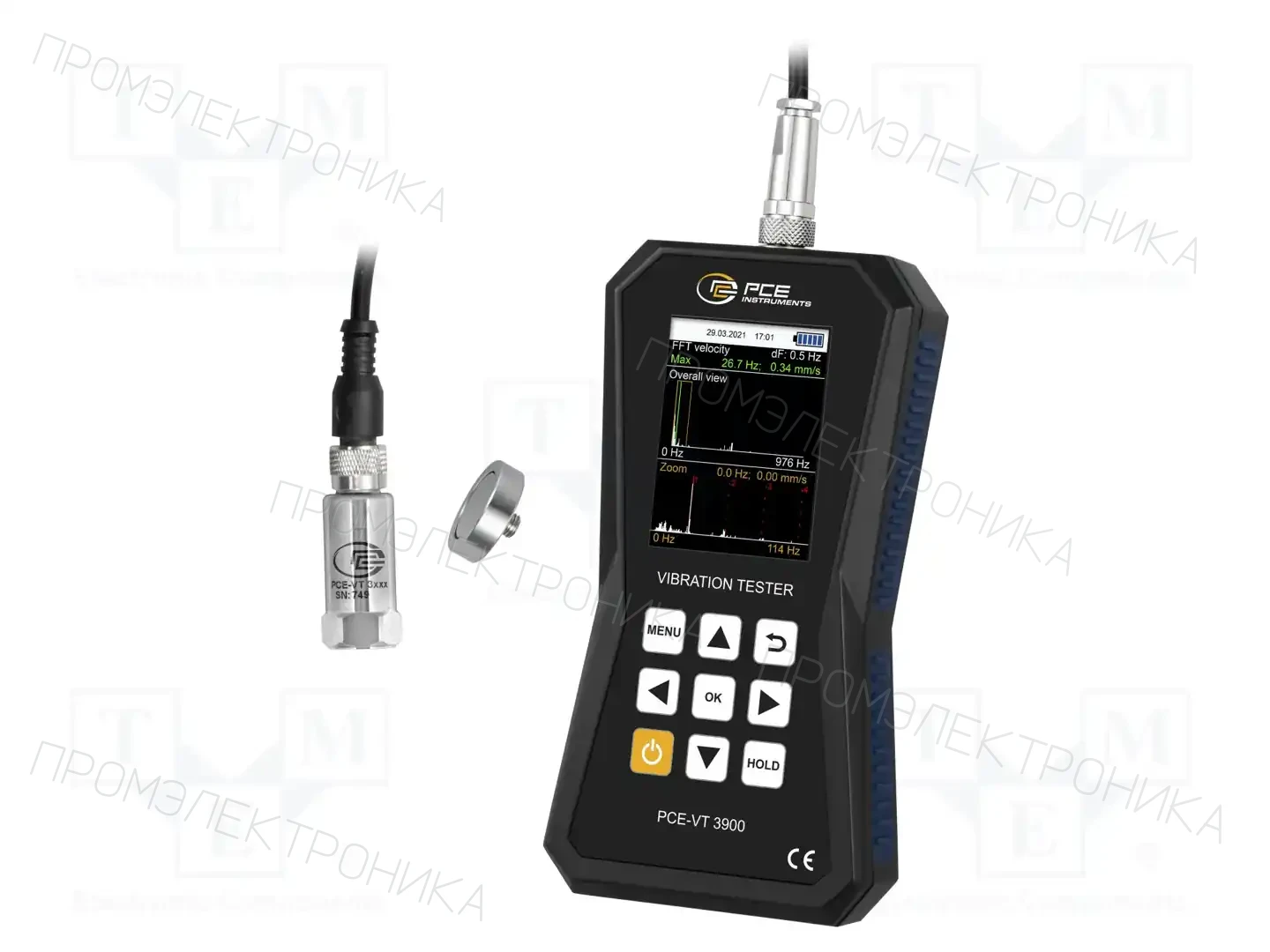 PCE INSTRUMENTS PCE-VT 3900 — Виброметры